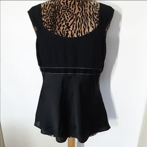 Ann Taylor Loft Sleeveless Detailed Shirt